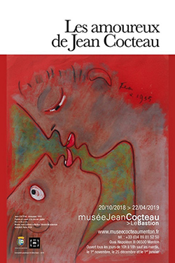 Affiche exposition Jean Cocteau